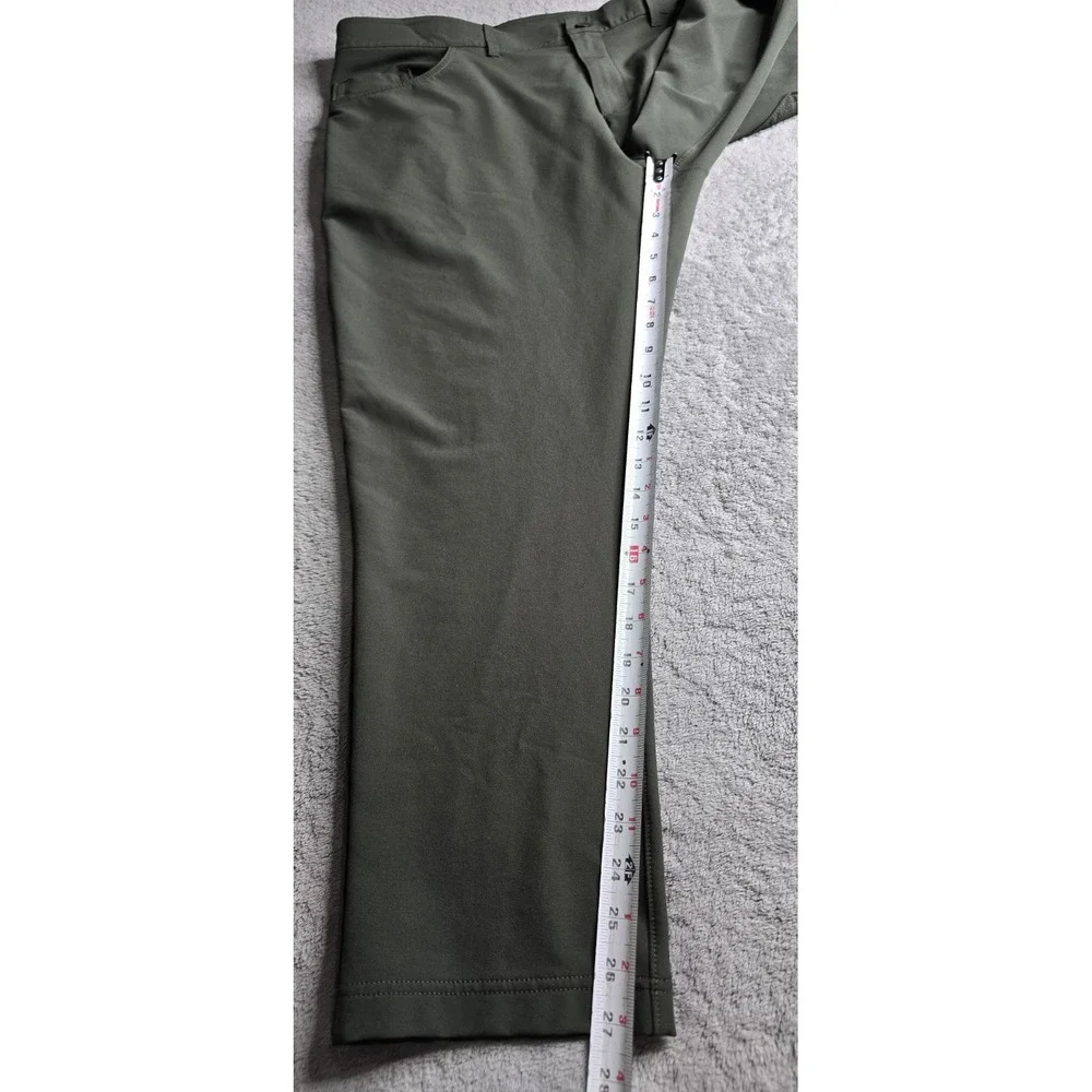 Public Rec 5 Pocket Dealmaker Pant Mens 42x30 (43x27) Green Straight Leg Golf